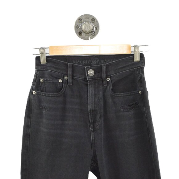 American Eagle Outfittters Distressed Straight Jeans #101-86 - Picture 2 of 3